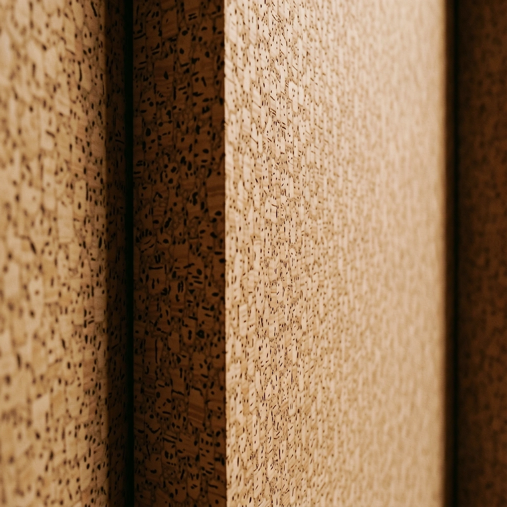 Textura de corcho natural absorbente