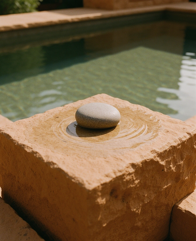Agua y piedra